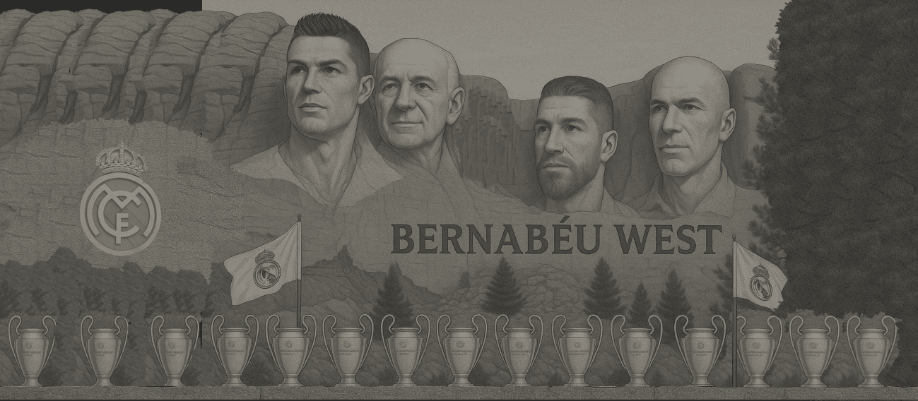 Bernabéu West - Mount Rushmore of Real Madrid Legends